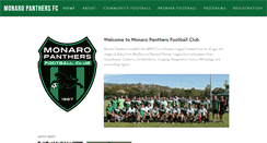 Desktop Screenshot of monaropanthers.com.au