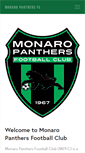 Mobile Screenshot of monaropanthers.com.au